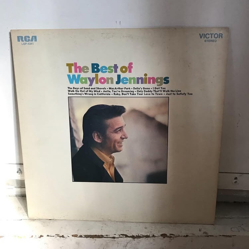 The Best of Waylon J E N N I N G S vinyl record